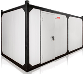 Газовый генератор Pramac GGW250MA в контейнере с АВР