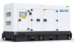 Дизельный генератор PowerLink GMS100C в кожухе с АВР