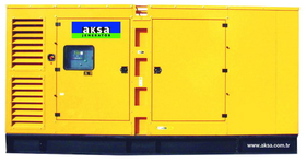 Дизельный генератор Aksa AD-330 в кожухе