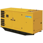 Дизельный генератор Aksa APD715P в кожухе