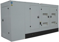 Дизельный генератор АМПЕРОС АД 400-Т400 P (Проф) в кожухе