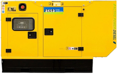 Дизельный генератор Aksa APD40A в кожухе с АВР
