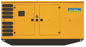 Дизельный генератор Aksa APD825M в кожухе с АВР