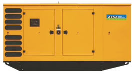 Дизельный генератор Aksa AVP-450 в кожухе