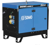 Дизельный генератор SDMO DIESEL 6000 E SILENCE с АВР