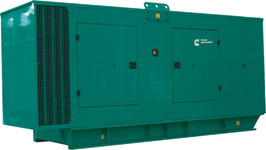 Дизельный генератор Cummins C400D5 в кожухе