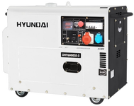 Дизельный генератор Hyundai DHY 6000SE-3