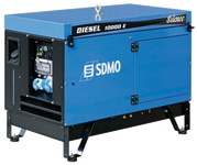 Дизельный генератор SDMO DIESEL 10000 E AVR SILENCE с АВР