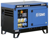 Дизельный генератор SDMO DIESEL 10000 E SILENCE с АВР
