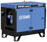 Дизельный генератор SDMO DIESEL 6000 E AVR SILENCE