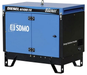 Дизельный генератор SDMO DIESEL 6500 TE AVR SILENCE с АВР