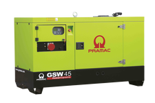 Дизельный генератор Pramac GBW 45 P в кожухе с АВР