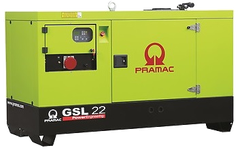 Дизельный генератор Pramac GSL 22 D в кожухе