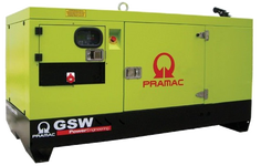 Дизельный генератор Pramac GSW 15 Y AUTO в кожухе