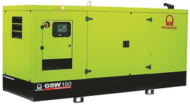 Дизельный генератор Pramac GSW 180 P в кожухе