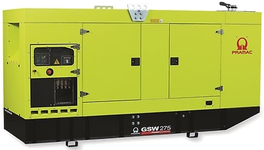 Дизельный генератор Pramac GSW 275 P в кожухе