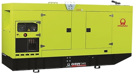 Дизельный генератор Pramac GSW 340 P в кожухе
