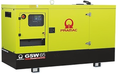 Дизельный генератор Pramac GSW 65 D в кожухе