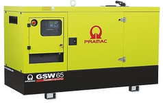Дизельный генератор Pramac GSW 65 I в кожухе