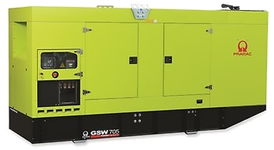 Дизельный генератор Pramac GSW 705DO в кожухе с АВР