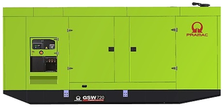 Дизельный генератор Pramac GSW 720 P в кожухе с АВР