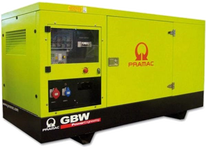 Дизельный генератор Pramac GSW220 V в кожухе с АВР
