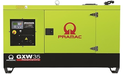 Дизельный генератор Pramac GXW 35 W в кожухе с АВР