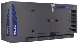Дизельный генератор Hertz HG 343 PL в кожухе