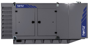 Дизельный генератор Hertz HG 400 DL в кожухе