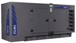Дизельный генератор Hertz HG 415 BC в кожухе