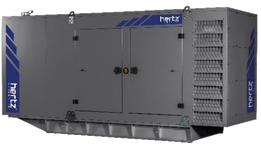 Дизельный генератор Hertz HG 550 DL в кожухе с АВР