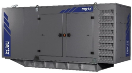 Дизельный генератор Hertz HG 750 DL в кожухе с АВР
