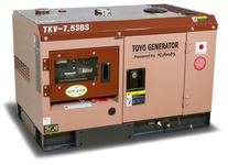 Дизельный генератор Toyo TKV-7.5SBS