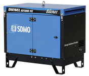 Дизельный генератор SDMO DIESEL 6500 TE SILENCE с АВР