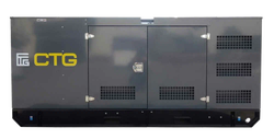 Дизельный генератор CTG 500D в кожухе с АВР