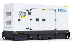 Дизельный генератор PowerLink GMS80C в кожухе с АВР