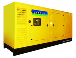 Дизельный генератор Aksa AD-410 в кожухе