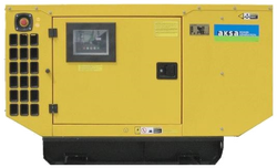 Дизельный генератор Aksa AJD 200 в кожухе с АВР