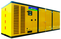 Дизельный генератор Aksa APD 1540M в кожухе