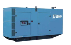 Дизельный генератор SDMO V350C2 в кожухе с АВР