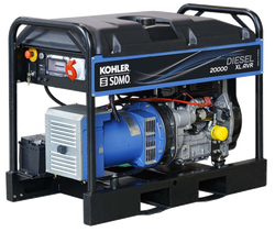 Дизельный генератор SDMO DIESEL 20000 TA XL AVR EXPORT с АВР