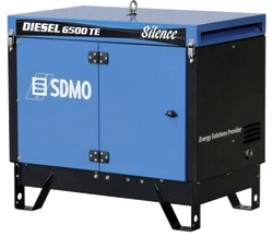 Дизельный генератор SDMO DIESEL 6500 TE AVR SILENCE