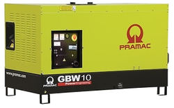 Дизельный генератор Pramac GBW 10 P 3 фазы в кожухе