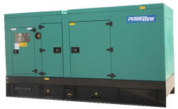 Дизельный генератор PowerLink GMS180PXS в кожухе с АВР