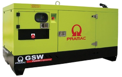 Дизельный генератор Pramac GSW 15 P в кожухе