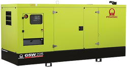 Дизельный генератор Pramac GSW 225 I в кожухе
