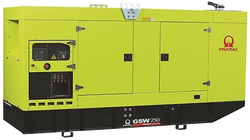 Дизельный генератор Pramac GSW 250 P в кожухе с АВР
