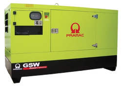 Дизельный генератор Pramac GSW 30 P 1 фаза в кожухе с АВР