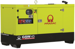 Дизельный генератор Pramac GSW 45 Y в кожухе