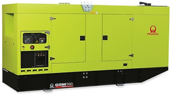 Дизельный генератор Pramac GSW 550 P в кожухе с АВР
